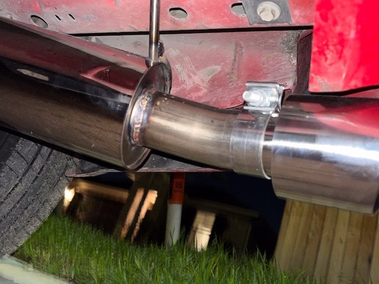 C&L Sport Axle-Back Exhaust with Polished Tip (05-10 Mustang V6)