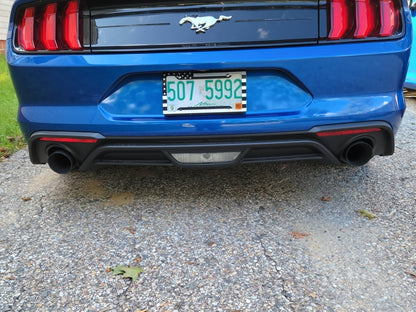 C&L Sport Cat-Back Exhaust with Black Tips (15-23 Mustang EcoBoost Fastback w/o Active Exhaust)