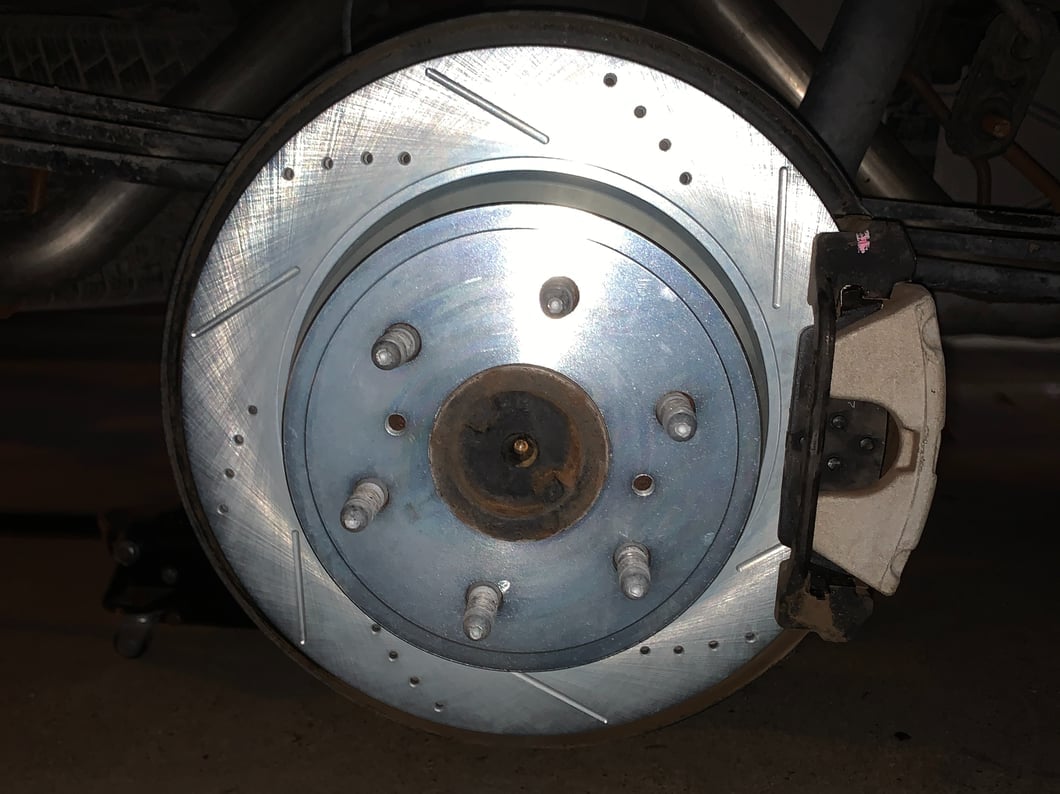 C&L Super Sport HD 6-Lug Brake Rotor and Pad Kit; Front and Rear (14-18 Silverado 1500)