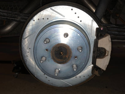 C&L Super Sport HD 6-Lug Brake Rotor and Pad Kit; Front and Rear (14-18 Silverado 1500)