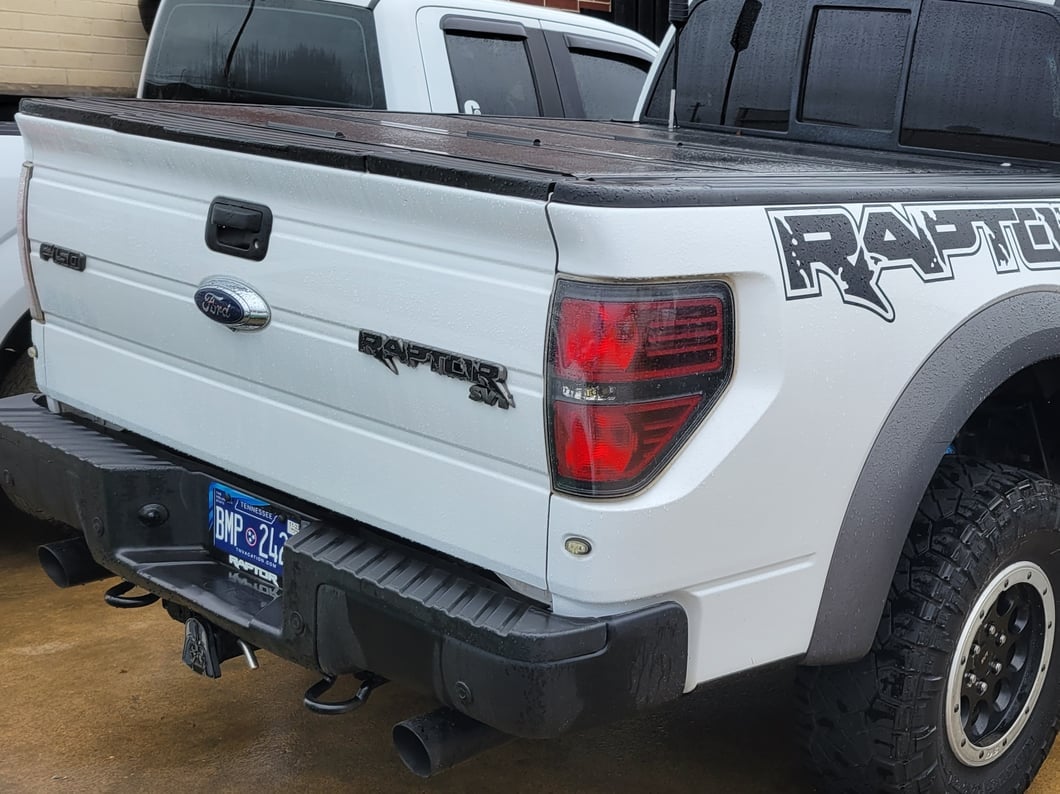 C&L Dual Exhaust System with Polished Tips; Side/Rear Exit (10-14 6.2L F-150 Raptor)