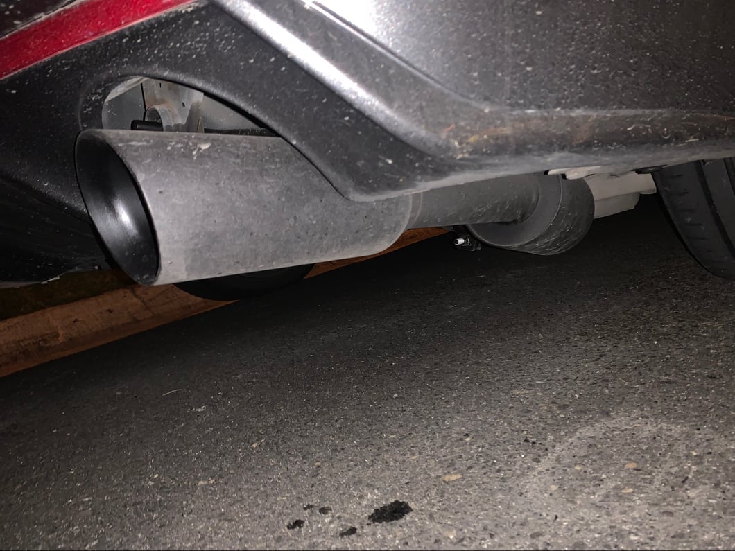 C&L Sport Axle-Back Exhaust with Black Tips (15-17 Mustang GT)