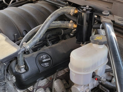 C&L Oil Separator; Driver Side (14-18 V8 Sierra 1500)