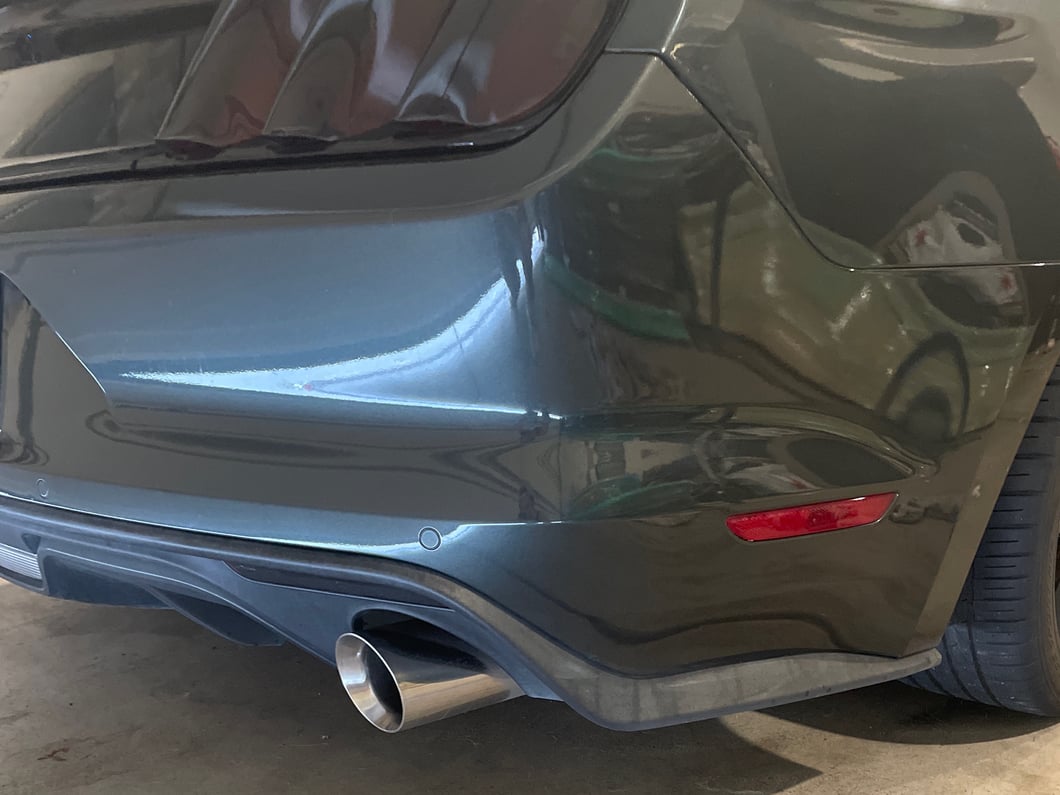 C&L Performance Sport Axle-Back Exhaust with Polished Tips (15-17 Mustang GT)