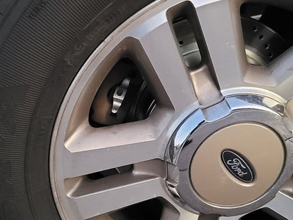 C&L Super Sport HD Cross-Drilled and Slotted 6-Lug Brake Rotor and Pad Kit; Rear (04-11 F-150)