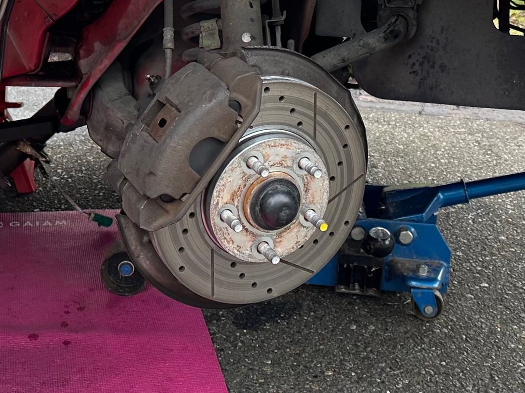 C&L Super Sport Brake Rotor and Pad Kit; Front and Rear (99-04 Mustang GT, V6)