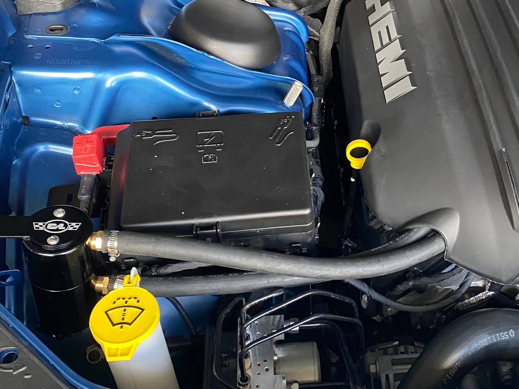 C&L Oil Separator; Passenger Side (09-23 5.7L HEMI Charger)