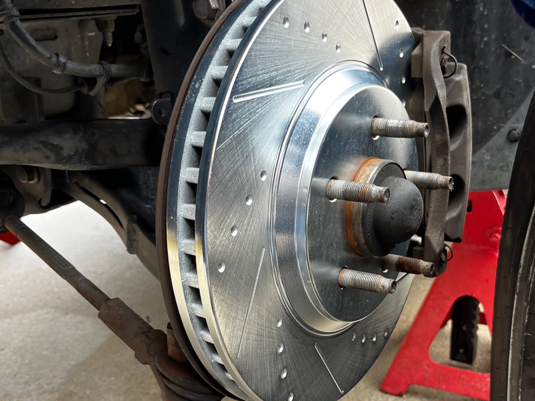 C&L Super Sport Brake Rotor and Pad Kit; Front (05-10 Mustang GT)