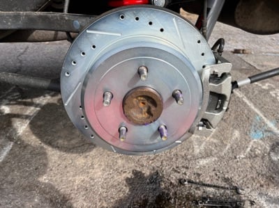 C&L Super Sport HD Brake Rotor and Pad Kit; Rear (07-18 Jeep Wrangler JK)