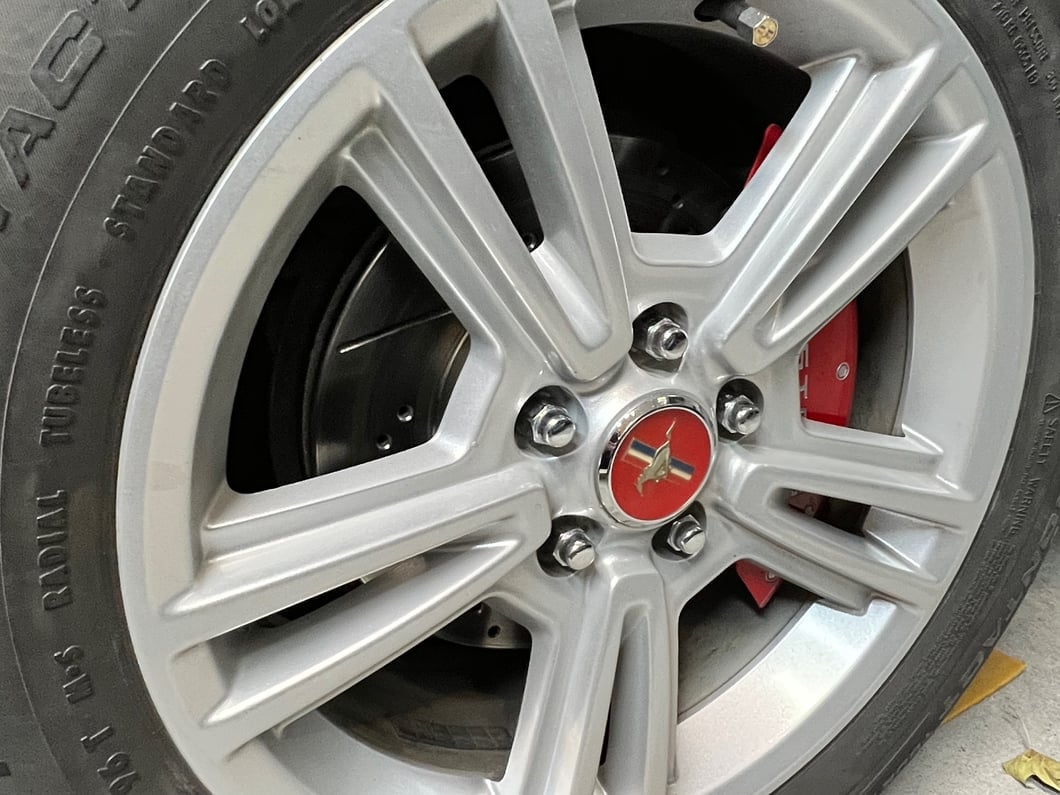C&L Super Sport Brake Rotor and Pad Kit; Rear (05-10 Mustang)