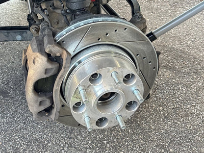 C&L Super Sport HD Brake Rotor and Pad Kit; Front and Rear (07-18 Jeep Wrangler JK)