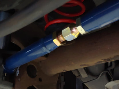 C&L Adjustable Panhard Bar; Blue (05-14 Mustang)