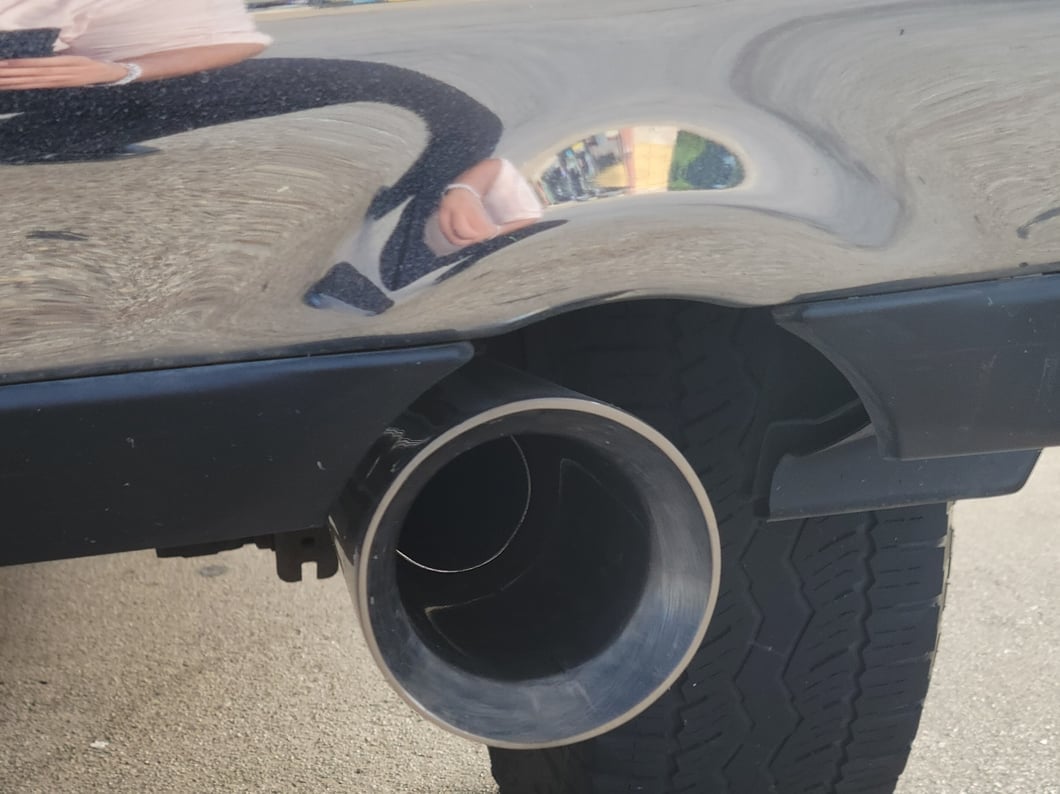 C&L Dual Exhaust System with Polished Tips; Rear Exit (19-24 5.7L RAM 1500 w/ Factory Dual Exhaust)