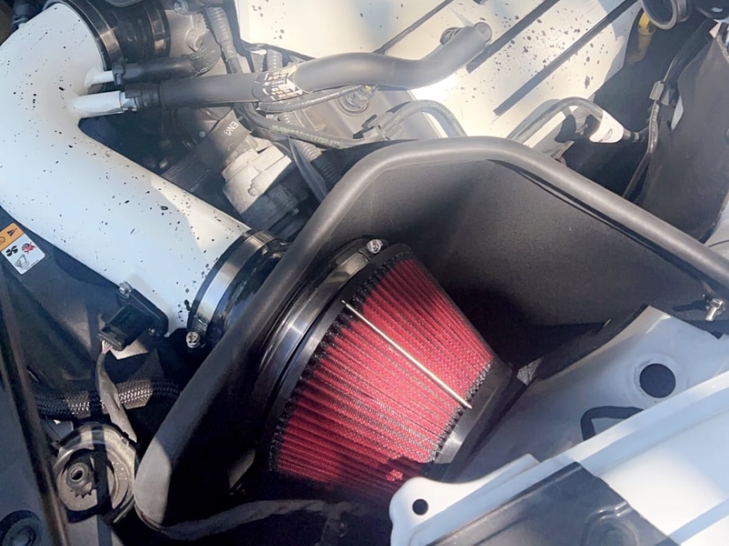 C&L Cold Air Intake; Black (15-17 Mustang GT)