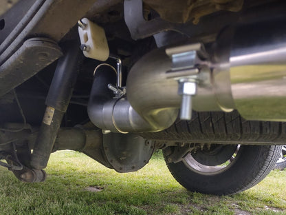 C&L Dual Exhaust System with Polished Tips; Side Exit (14-18 5.3L Silverado 1500)