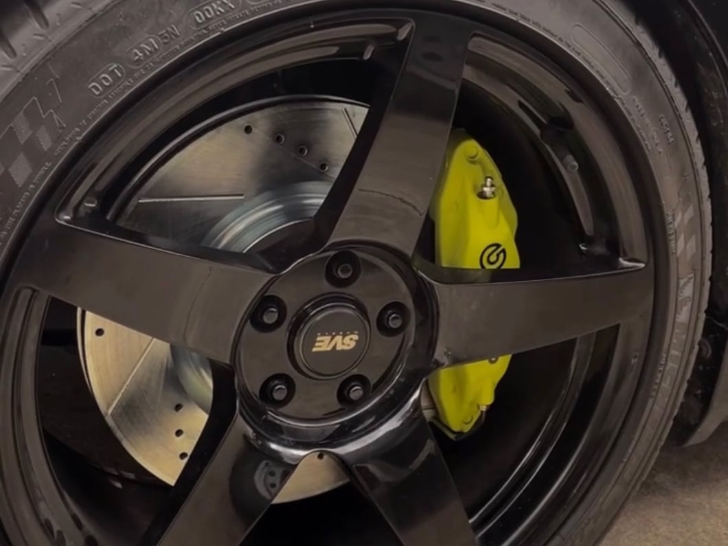 C&L Super Sport Cross-Drilled and Slotted Brake Rotor and Pad Kit; Front (11-14 Mustang GT w/ Performance Pack; 12-13 Mustang BOSS 302; 07-12 Mustang GT500)
