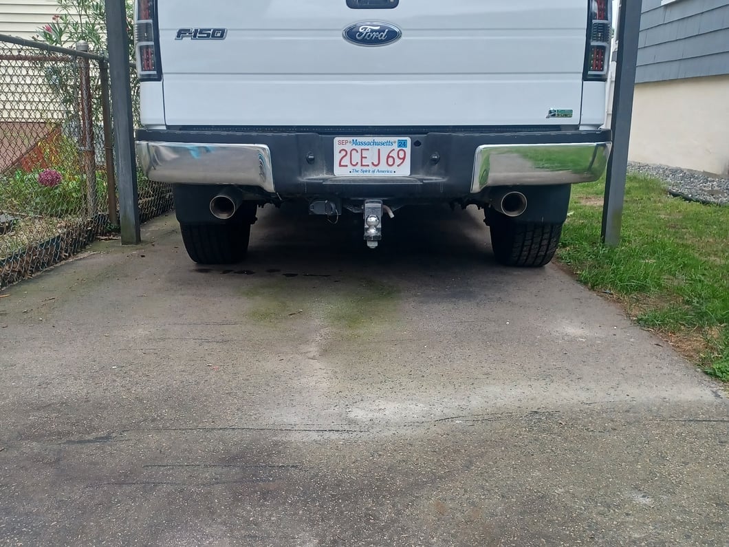 C&L Dual Exhaust System with Polished Tips; Side/Rear Exit (09-10 5.4L F-150)