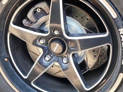 C&L Super Sport Brake Rotor and Pad Kit; Front and Rear (11-14 Mustang GT w/o Performance Pack)