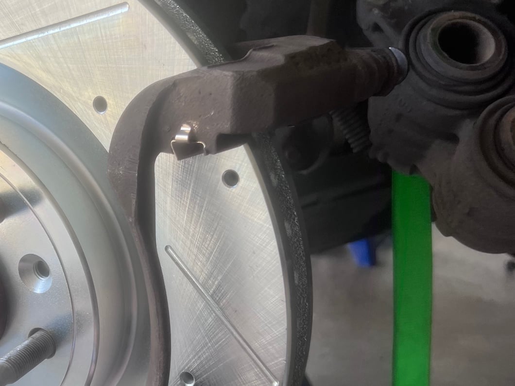 C&L Super Sport Cross-Drilled and Slotted Rotors; Front Pair (11-14 Mustang GT w/o Performance Pack)