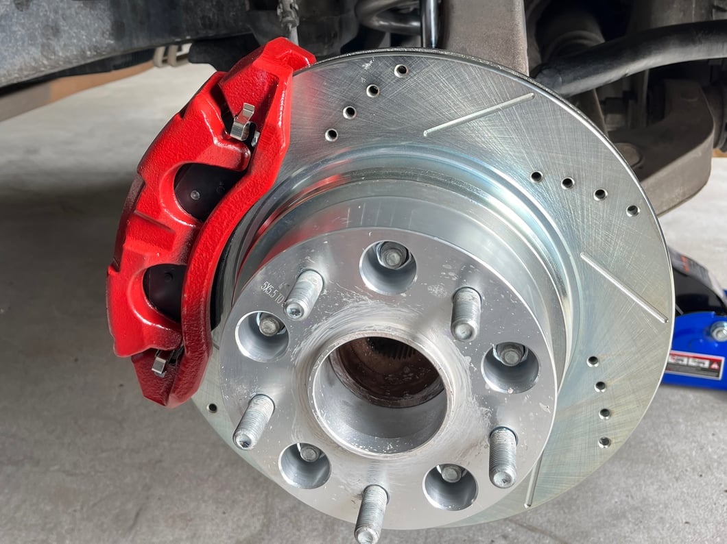 C&L Super Sport HD Cross-Drilled and Slotted 5-Lug Rotors; Front Pair (06-18 RAM 1500, Excluding SRT-10 & Mega Cab)