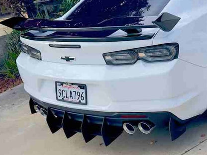 C&L Muffler Delete Axle-Back with Polished Tips (16-24 6.2L Camaro w/ Manual Transmission & w/o NPP Dual Mode Exhaust)