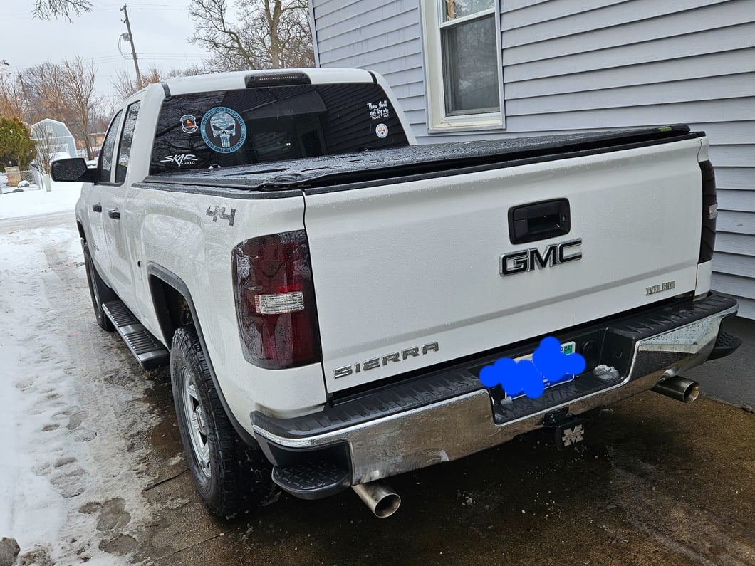 C&L Dual Exhaust System with Polished Tips; Side Exit (14-18 5.3L Sierra 1500)