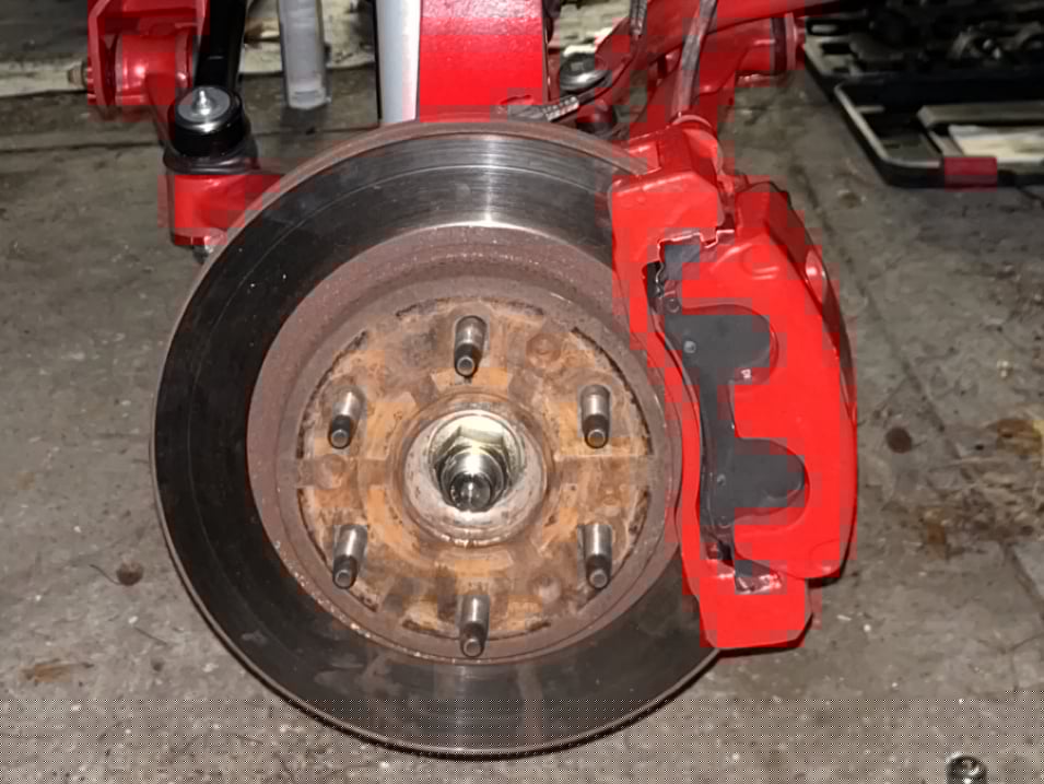 C&L Performance Front Brake Calipers; Red (07-18 Silverado 1500)