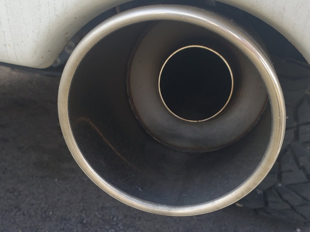 C&L Dual Exhaust System with Polished Tips; Rear Exit (09-18 5.7L RAM 1500 w/ Factory Dual Exhaust)