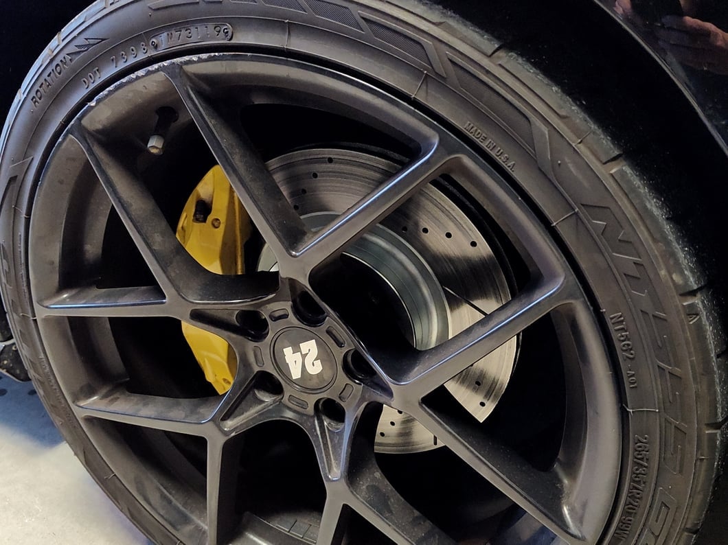 C&L Super Sport HD Cross-Drilled and Slotted Rotors; Front Pair (16-24 Camaro SS w/ 4-Piston Front Calipers; 21-24 Camaro LT1)