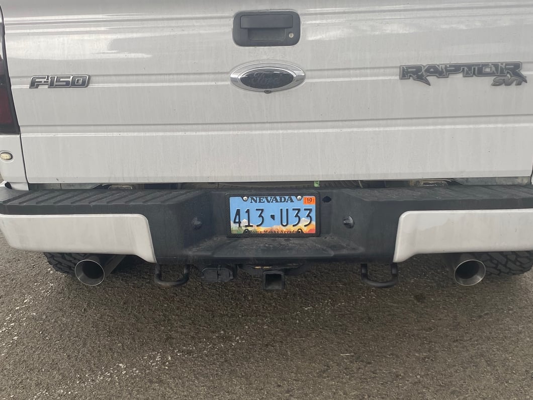 C&L Dual Exhaust System with Polished Tips; Side/Rear Exit (10-14 6.2L F-150 Raptor)