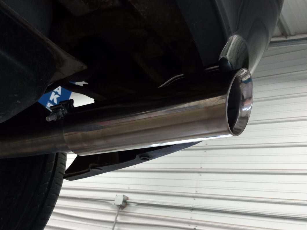 C&L Cat-Back Exhaust with Polished Tips (99-04 Mustang GT, Mach 1)