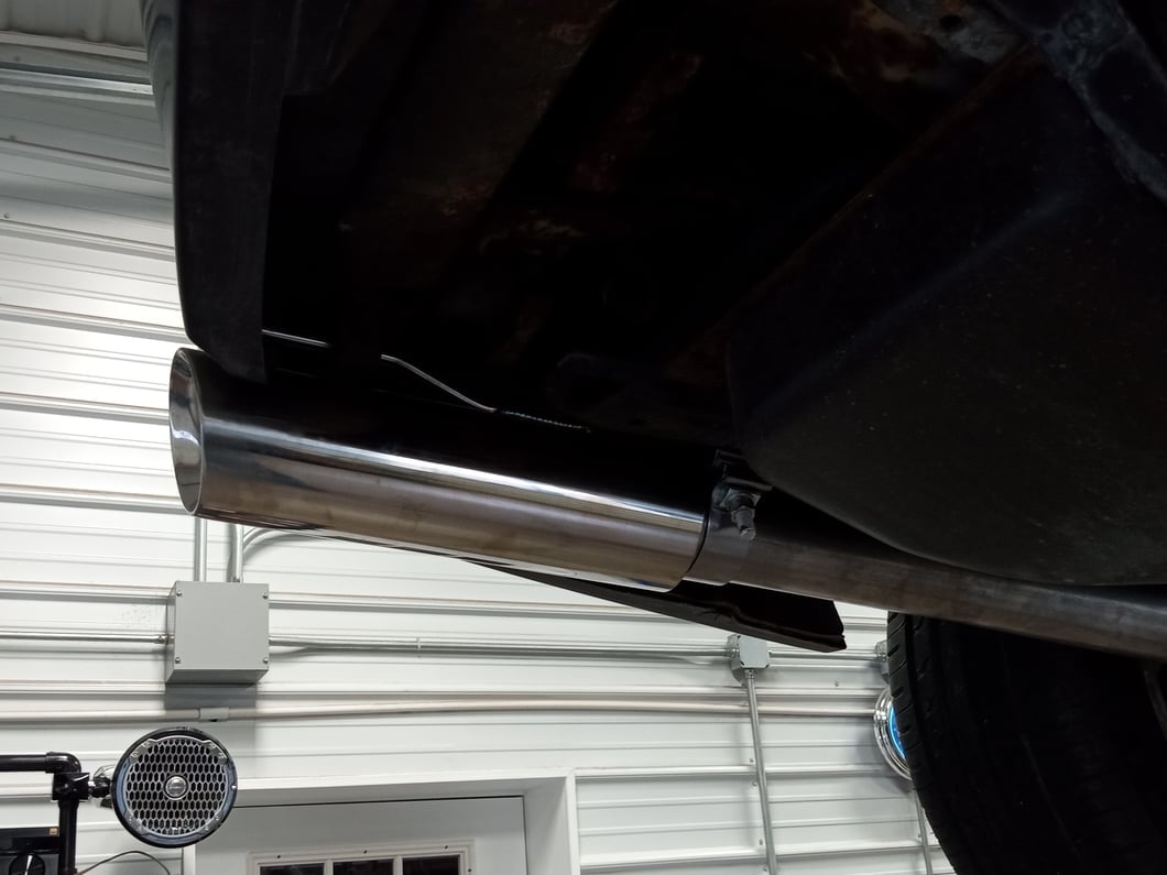 C&L Cat-Back Exhaust with Polished Tips (99-04 Mustang GT, Mach 1)