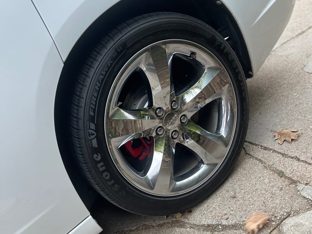 C&L Performance Series Rear Brake Calipers; Red (06-20 Charger AWD SE, AWD SXT, Daytona, GT & R/T w/ Dual Piston Front Calipers)
