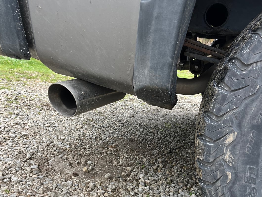 C&L Dual Exhaust System with Polished Tips; Side Exit (07-13 5.3L Sierra 1500)