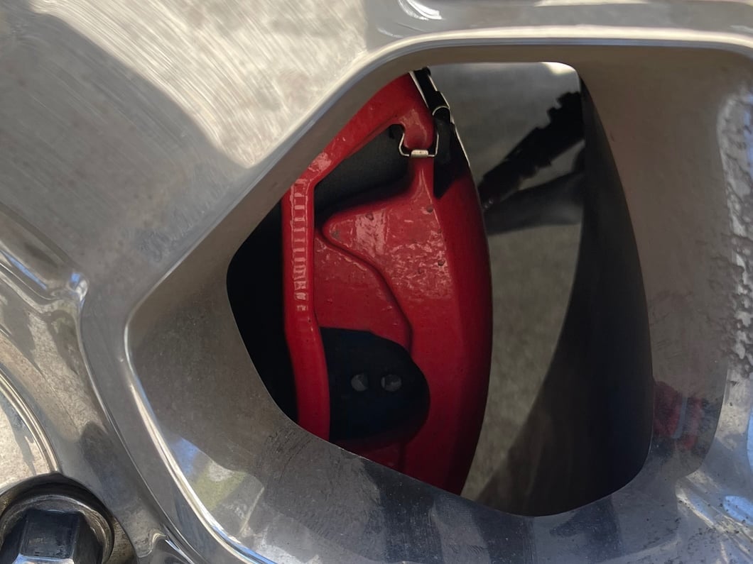 C&L Performance Rear Brake Calipers; Red (02-18 RAM 1500, Excluding SRT-10 & Mega Cab)