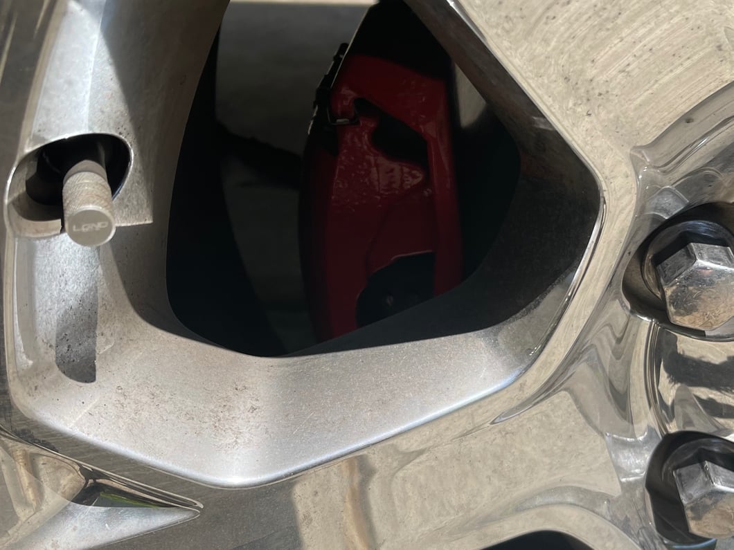 C&L Performance Rear Brake Calipers; Red (02-18 RAM 1500, Excluding SRT-10 & Mega Cab)