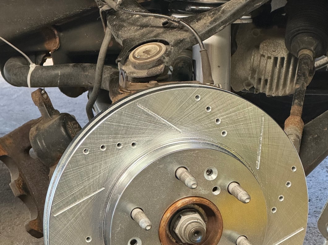 C&L Super Sport HD 6-Lug Brake Rotor and Pad Kit; Front and Rear (14-18 Silverado 1500)