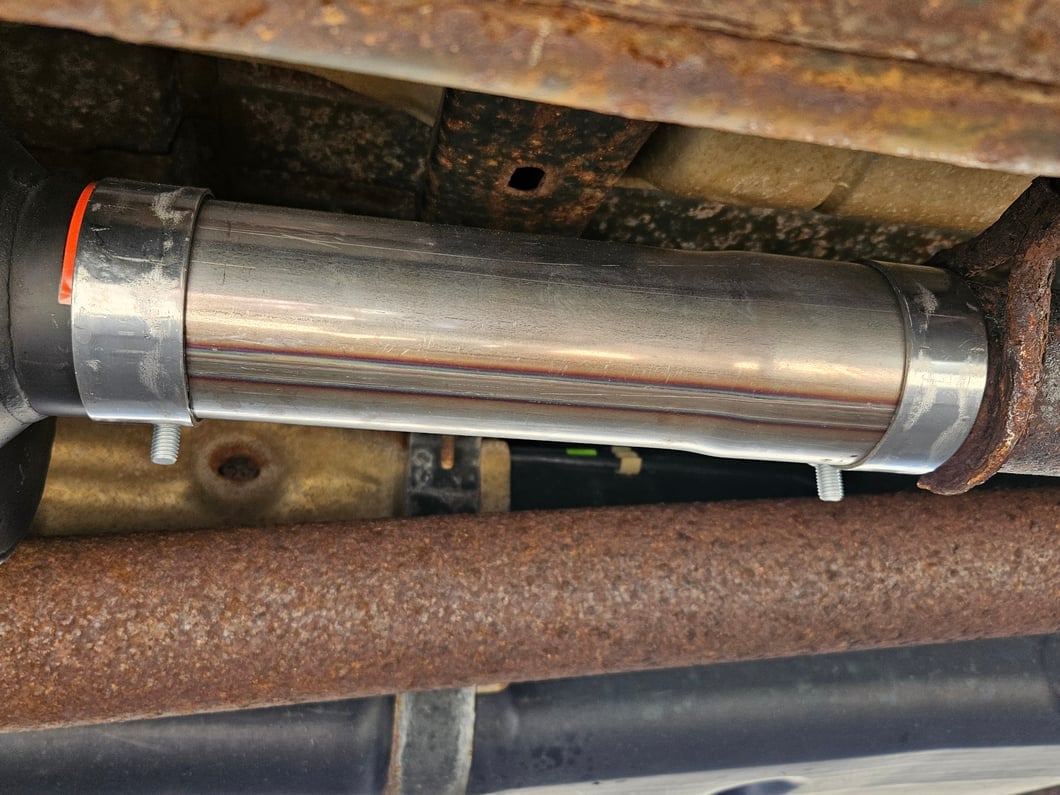 C&L Dual Exhaust System with Polished Tips; Rear Exit (09-18 5.7L RAM 1500 w/ Factory Dual Exhaust)