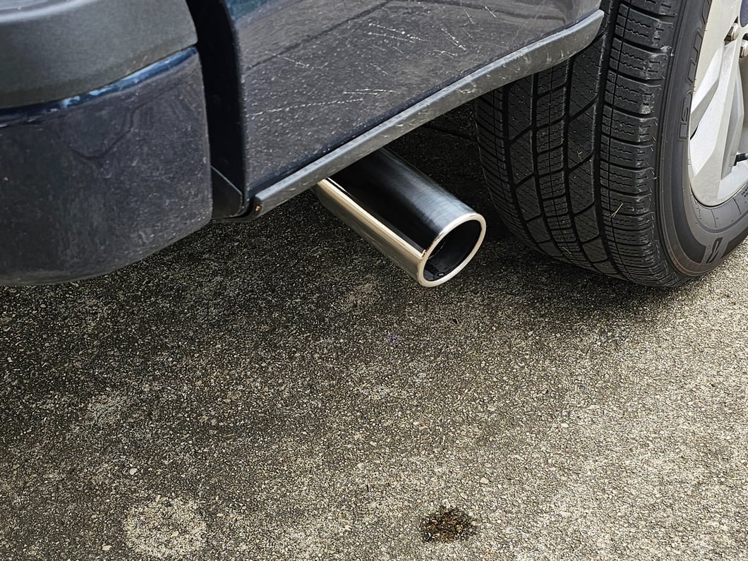 C&L Rolled End Round Exhaust Tip; 3.50-Inch; Polished (18-20 F-150)