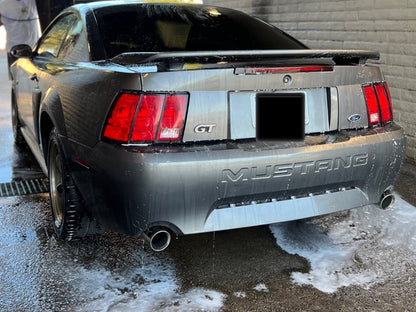 C&L Cat-Back Exhaust with Polished Tips (99-04 Mustang GT, Mach 1)