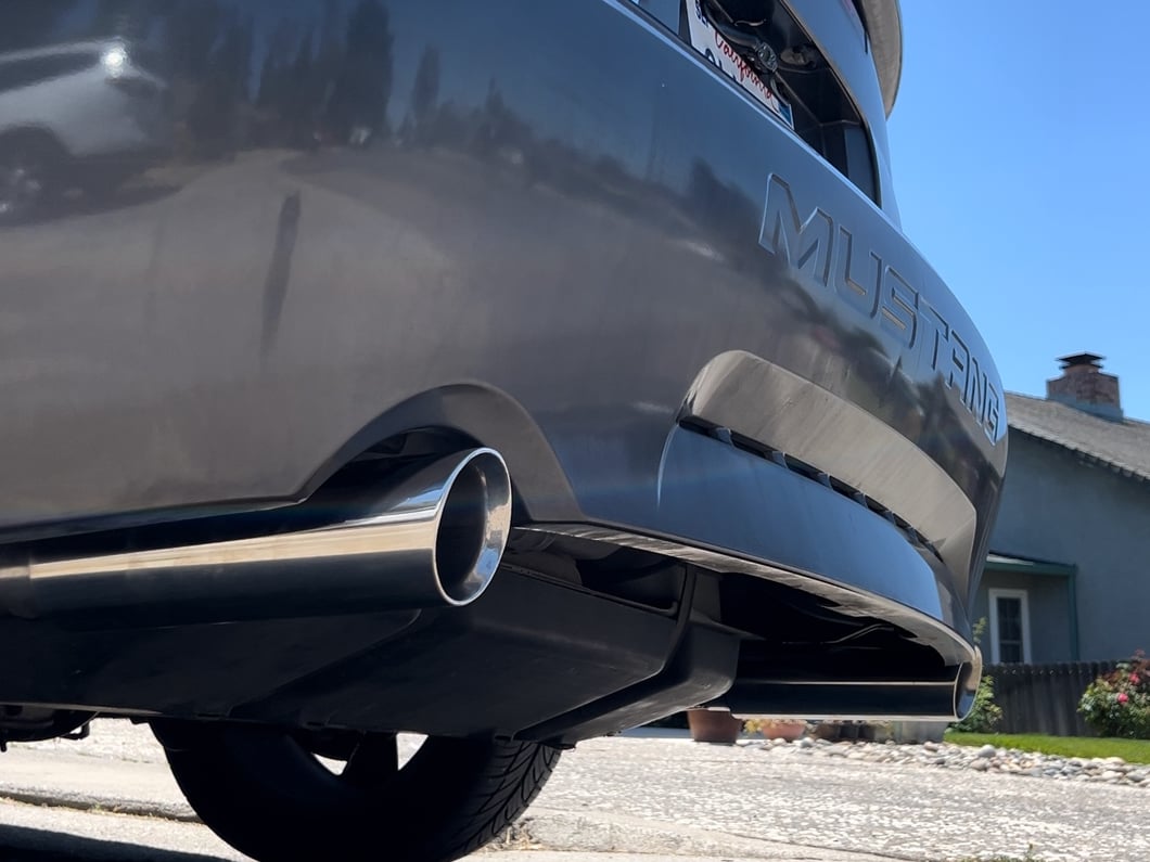 C&L Cat-Back Exhaust with Polished Tips (99-04 Mustang GT, Mach 1)