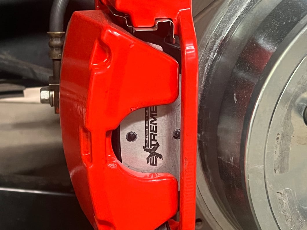 C&L Performance Rear Brake Calipers; Red (07-20 Yukon)