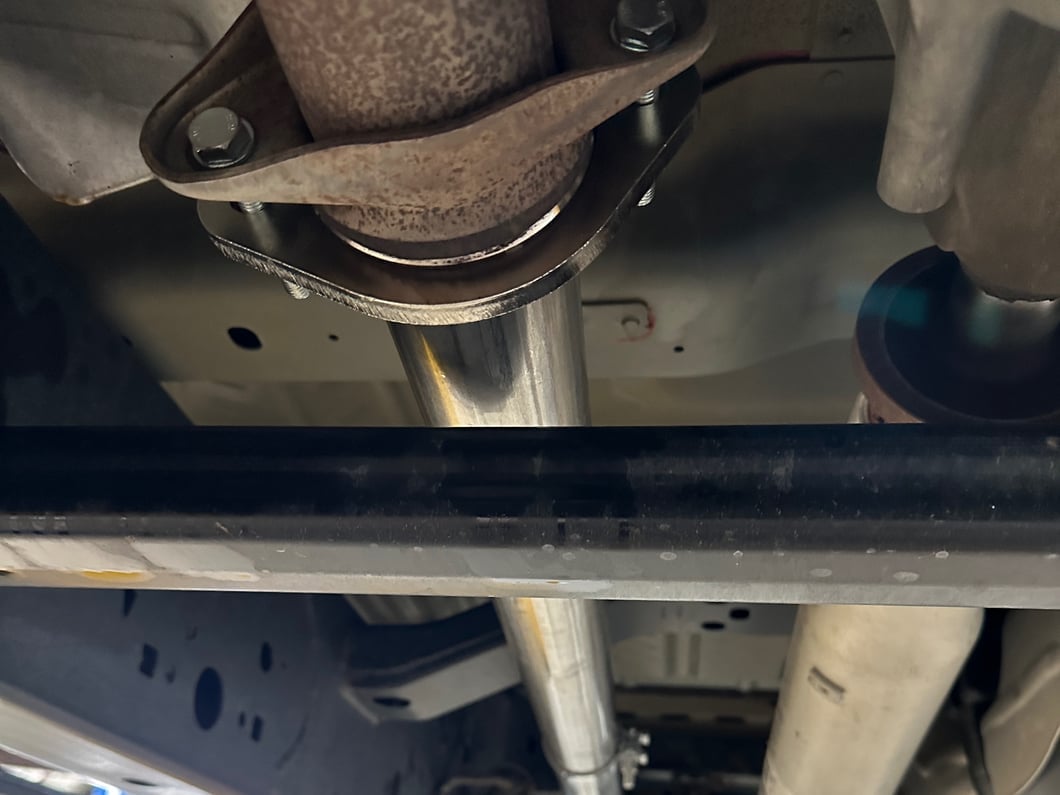 C&L 3-Inch Single Exhaust System with Black Tip; Side Exit (15-20 5.0L F-150)