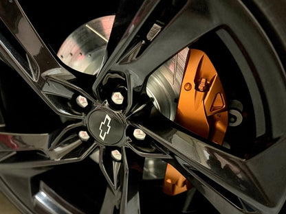 C&L Super Sport HD Cross-Drilled and Slotted Rotors; Front Pair (16-24 Camaro SS w/ 4-Piston Front Calipers; 21-24 Camaro LT1)