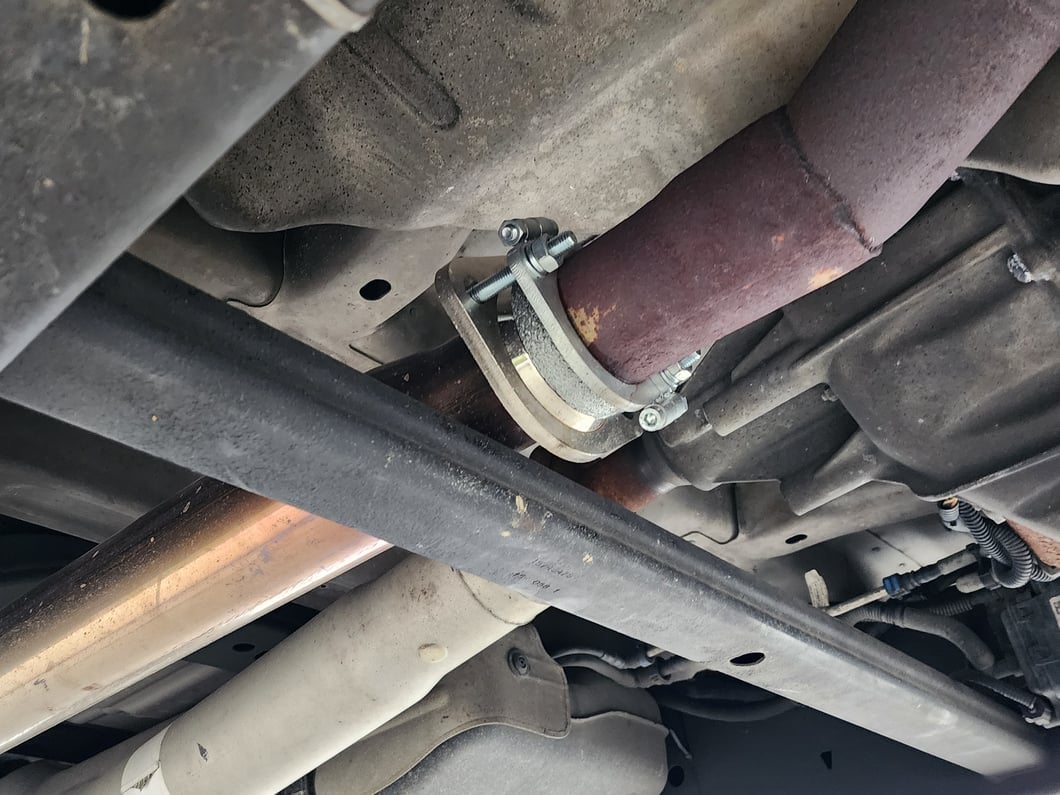 C&L 4-Inch Single Exhaust System with Polished Tip; Side Exit (15-20 5.0L F-150)