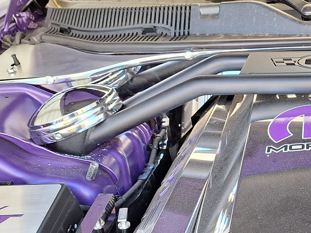 C&L Strut Tower Brace (08-23 V8 HEMI Challenger w/o Shaker Hood, Excluding 6.2L HEMI)