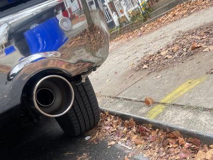 C&L Dual Exhaust System with Polished Tips; Rear Exit (09-18 5.7L RAM 1500 w/ Factory Dual Exhaust)