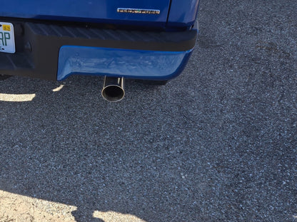C&L Dual Exhaust System with Polished Tips; Side/Rear Exit (11-14 5.0L F-150)