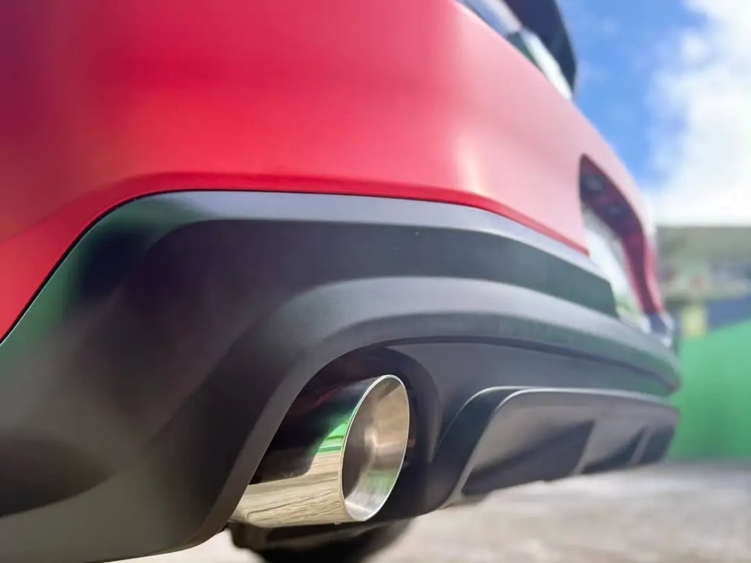C&L Muffler Delete Axle-Back Exhaust with Polished Tips (11-14 Mustang GT)