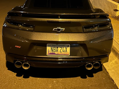 C&L Muffler Delete Axle-Back with Polished Tips (16-24 6.2L Camaro w/ Manual Transmission & w/o NPP Dual Mode Exhaust)